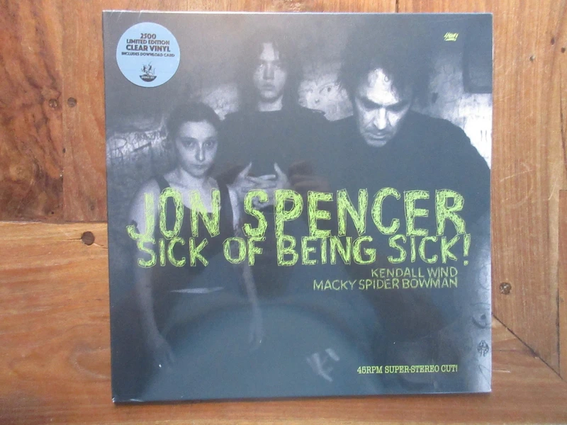 Jon Spencer Sick Of Being Sick! (Clear)