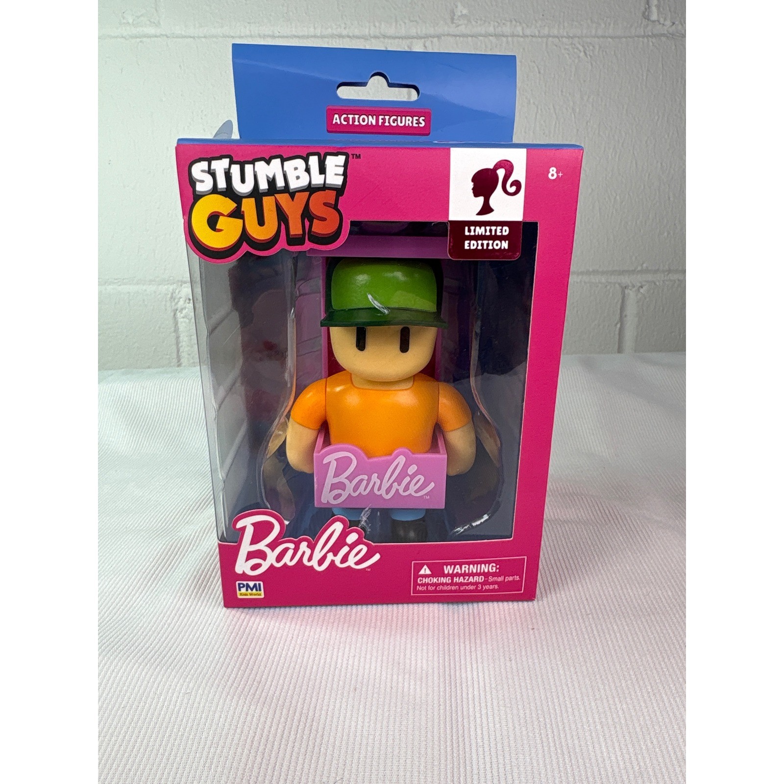 Stumble Guys Barbie Fan Guy Action Figure Edizione Limitata PMI Bambini Mondo Nuovo