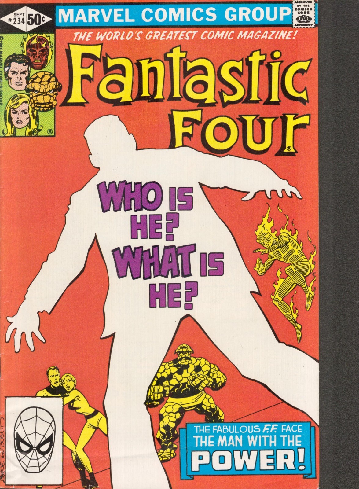 53834: MARVEL FANTASTIC FOUR #234 G Grade