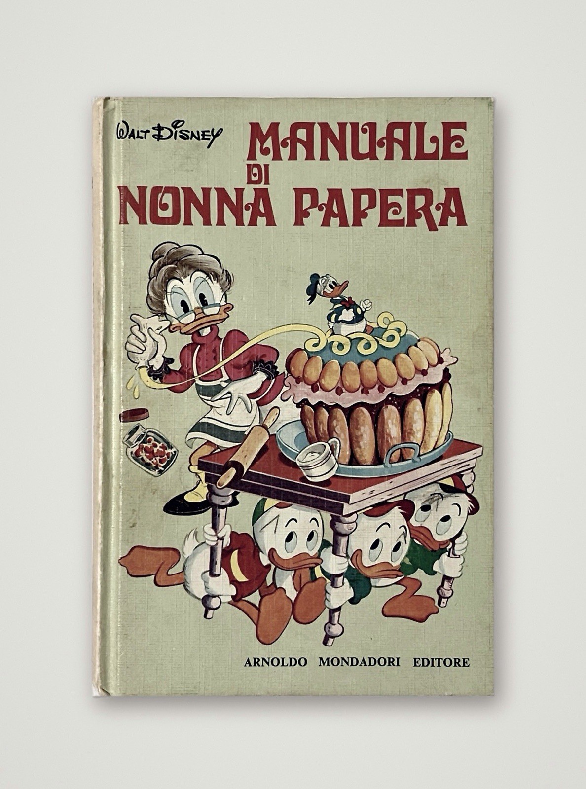 Walt Disney Manuale di Nonna Papera Arnoldo Mondadori 1975 cartonato a colori