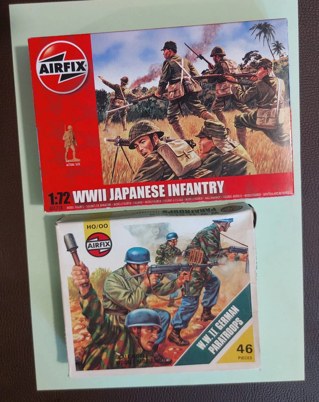 Soldatini Airfix   scala 1/76 -