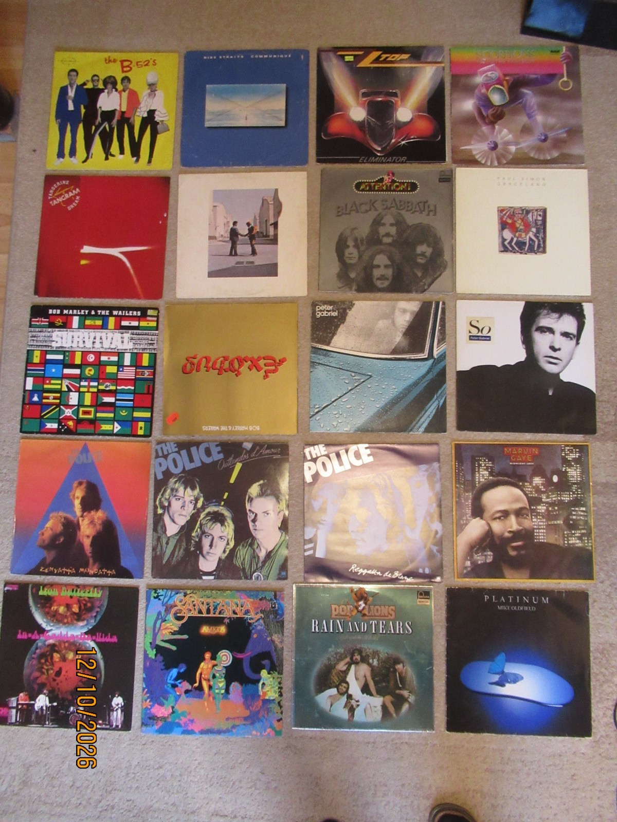 Schallplatten  Sammlung Rock -Pop 70  X  LP,s  12"    guter Zustand
