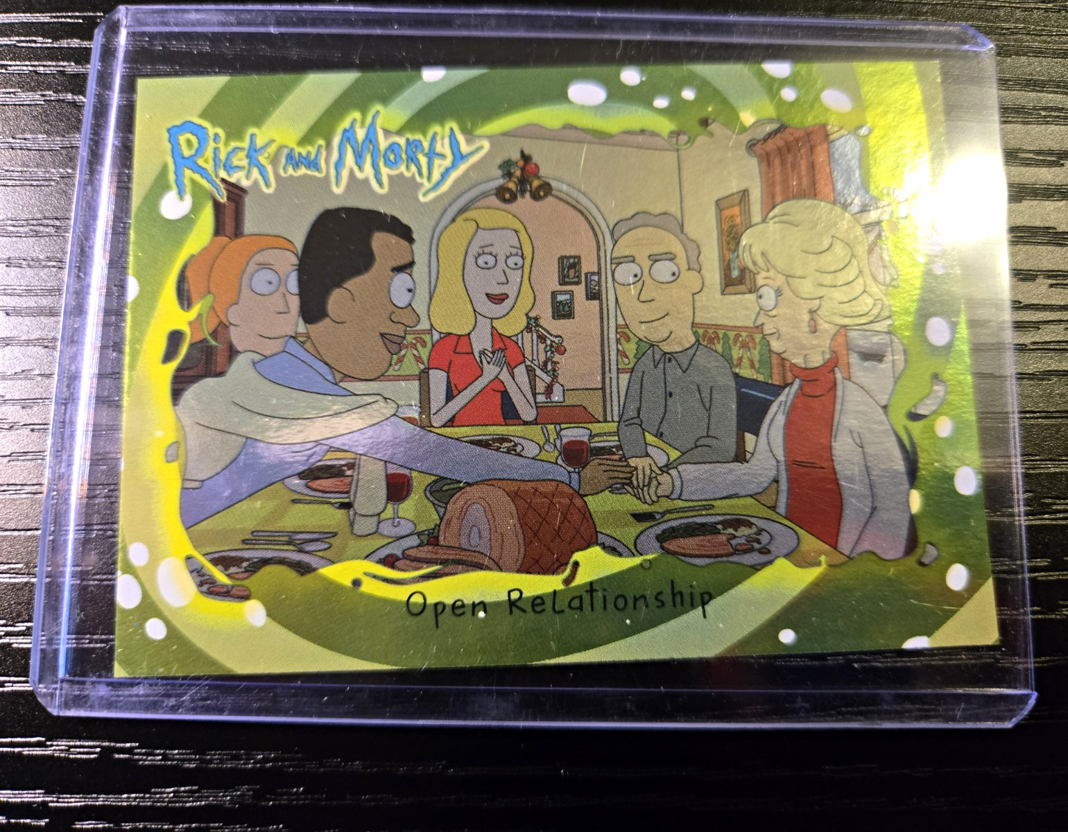 2018 Cryptozoic Rick and Morty Season 1 Base Set Card #11 Open Relationship Foil
