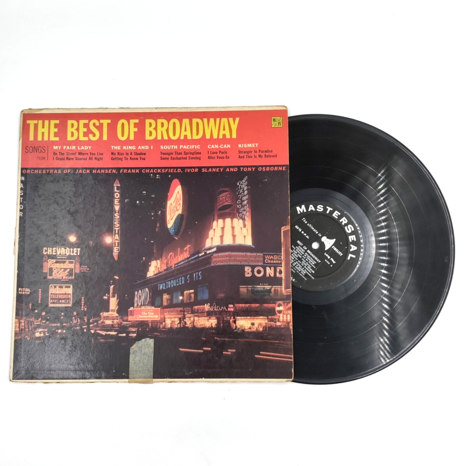 1957 The Best of Broadway My Fair Lady, The King and I, Kismet, Can-Can & More
