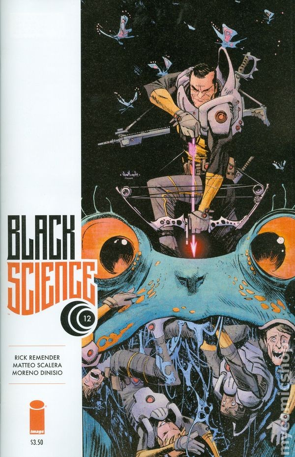 Black Science #12B FN 2015 Immagine Stock