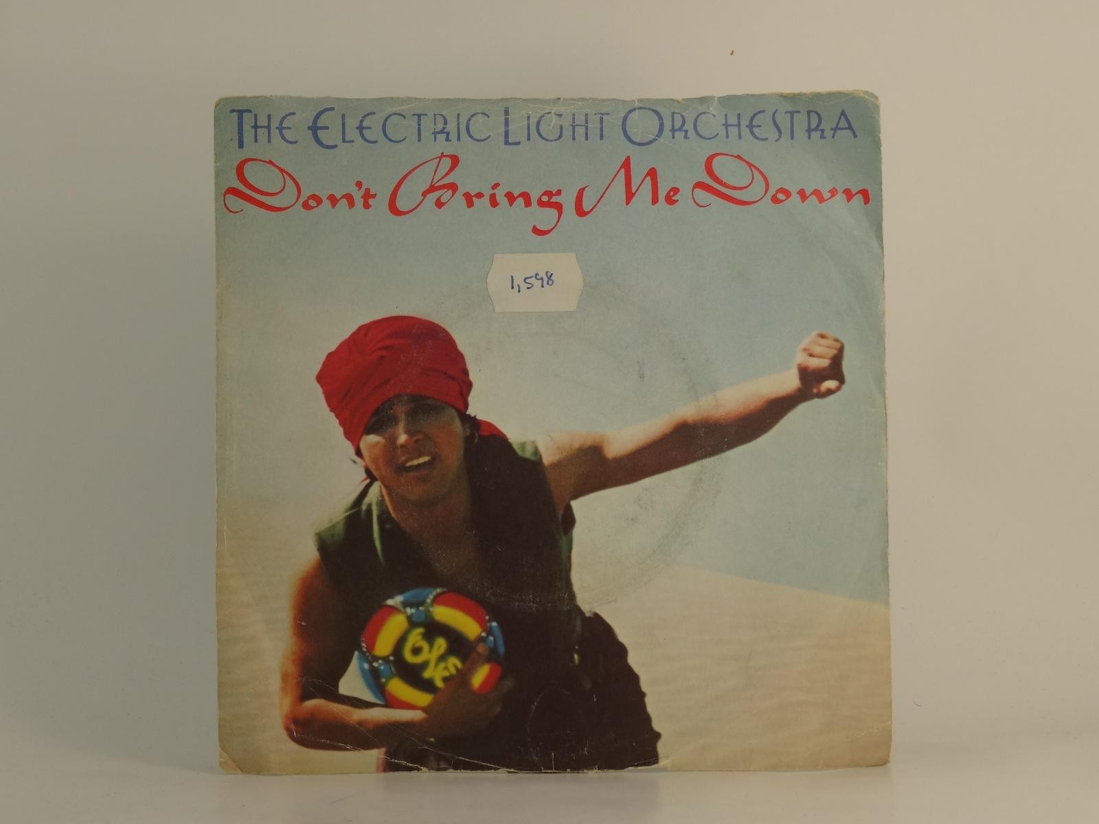ELECTRIC LIGHT ORCHESTRA DON'T BRING ME DOWN (82) 2 Track 7" Single including Pi