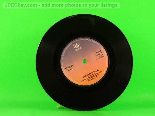 MAY,SIMON SUMMER OF MY LIFE (4) (137) 7" PYE