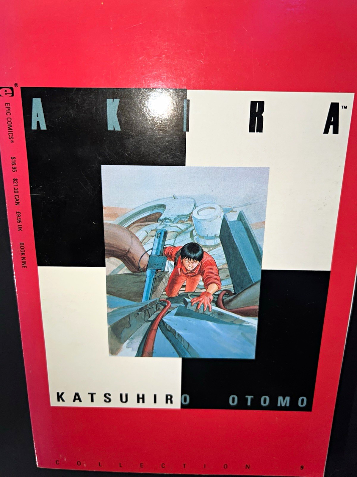 Akira Book Nine Trade Paperback Edizione Diretta Graphic Novel di Katsuhiro Otomo
