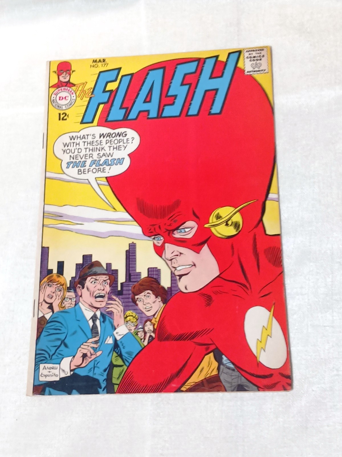 The Flash #177, Mar 68, What's Wrong With These People?, VG