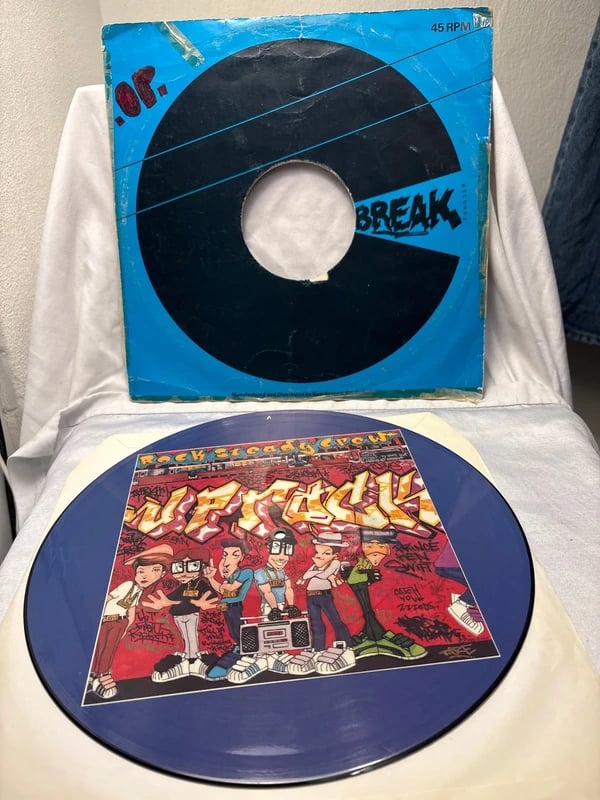 Rock Steady Crew Up Rock  First UK 🇬🇧 Pressing 1984