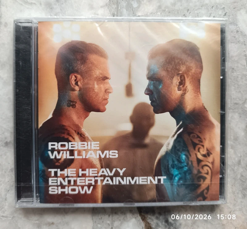 CD 💿 di Robbie Williams "The Heavy Entertainment Show" in confezione originale sigillata 💿💿
