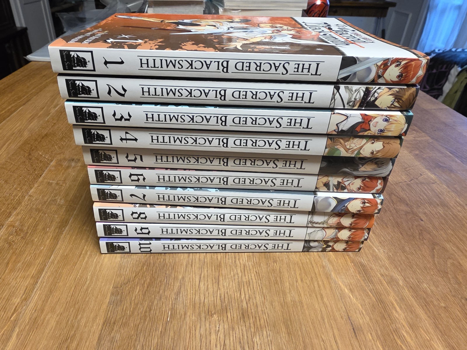 Seven Seas Manga Il Sacro Fabbro Vol. 1 - 10 inglese