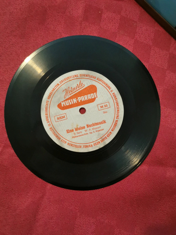 Flexi disc promozionale 33 giri