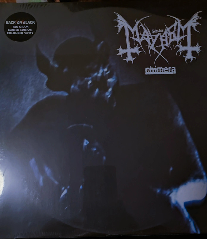 Chimera" de la legendaria banda noruega de black metal, Mayhem.