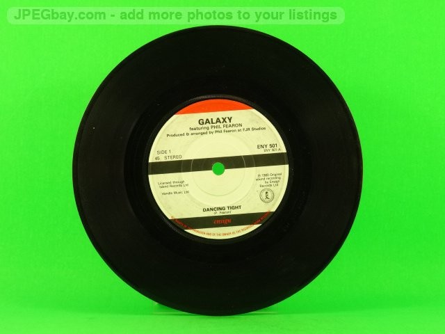 GALAXY DANCING TIGHT (plain sleeve) (137) 7" ENSIGN