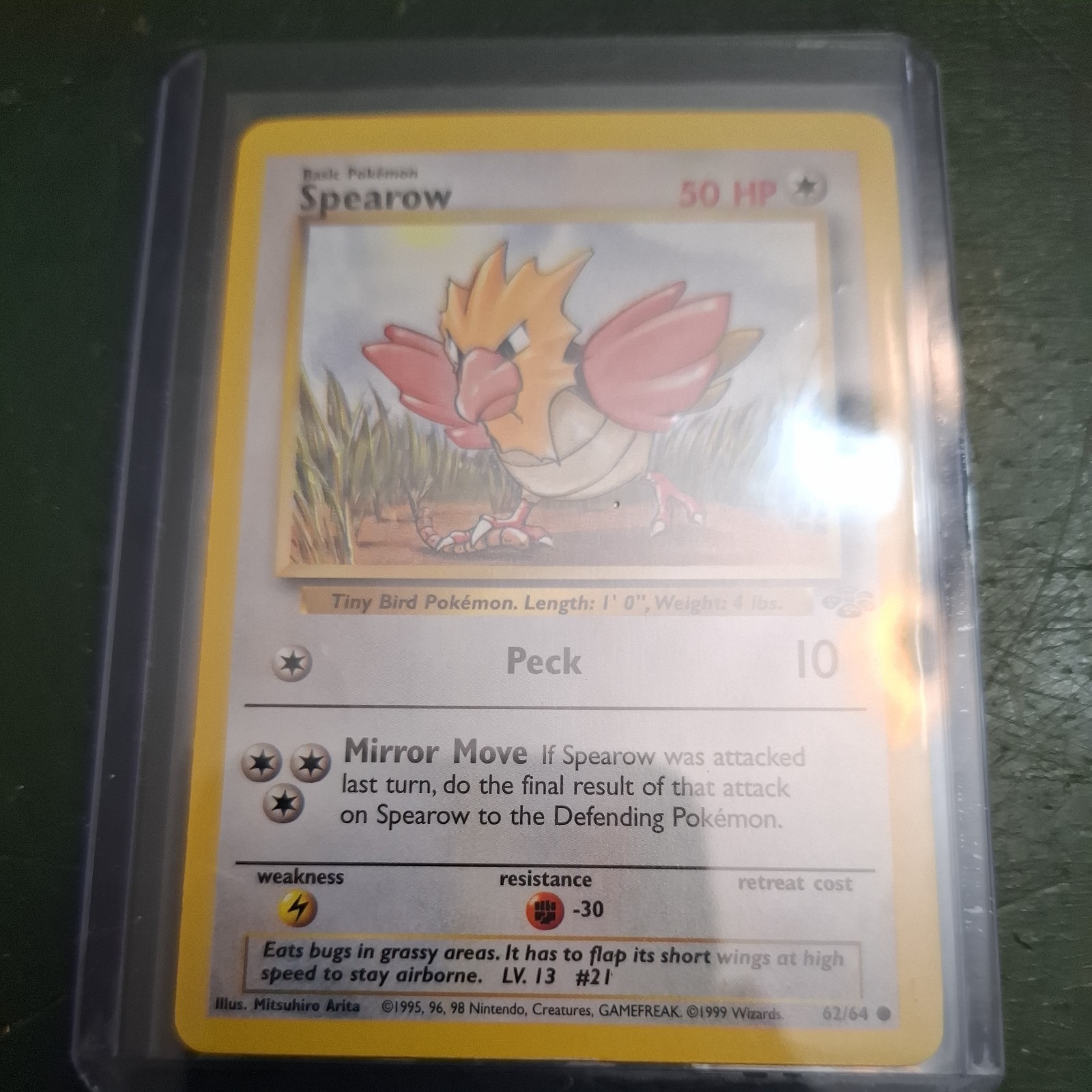 Spearow 62/64 Jungle Regular quasi nuovo 