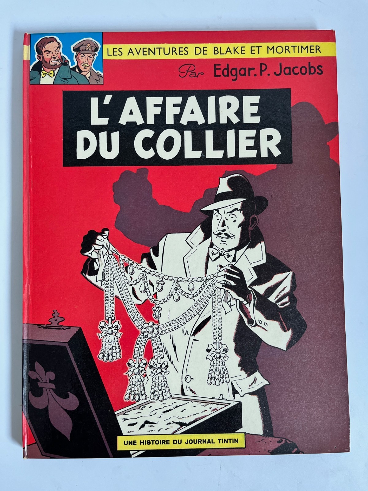 JACOBS - BLAKE ET MORTIMER - L'AFFAIRE DU COLLIER - EO BELGE - LOMBARD - 1967