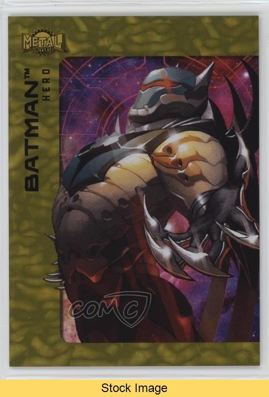 2025 Skybox Metal Universe Gold Freeze Batman (Jean-Paul Valley) #70 LEGGI 0q72