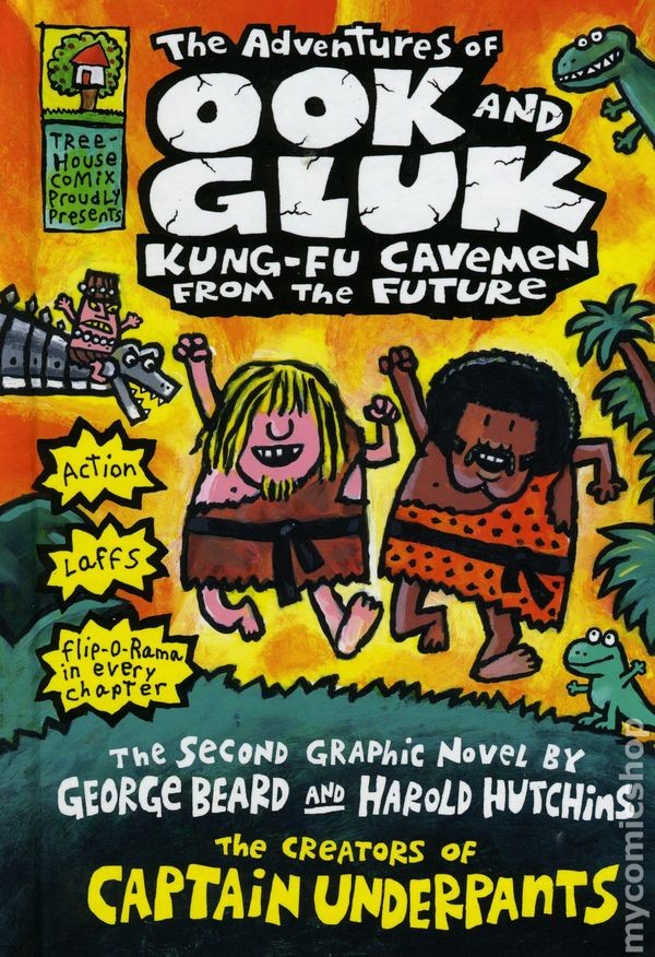 Adventures of Ook and Gluk Kung-Fu Cavemen from the Future HC #1-1ST VG 2010