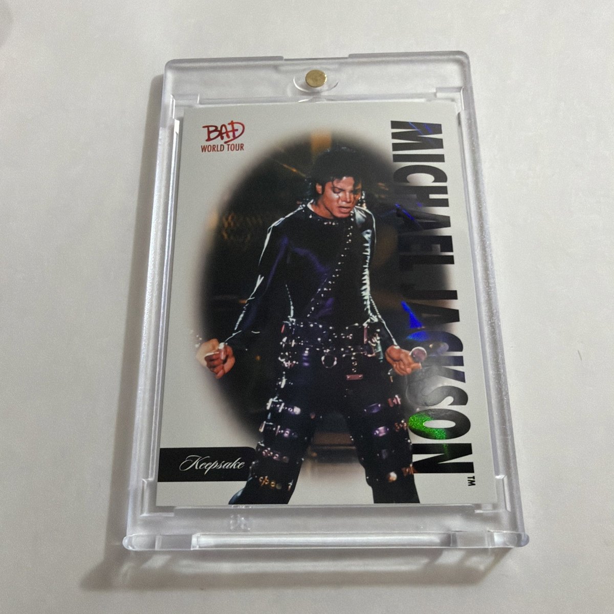Michael Jackson Keepsake Bad World Tour 2025 uno di uno 1/1 base