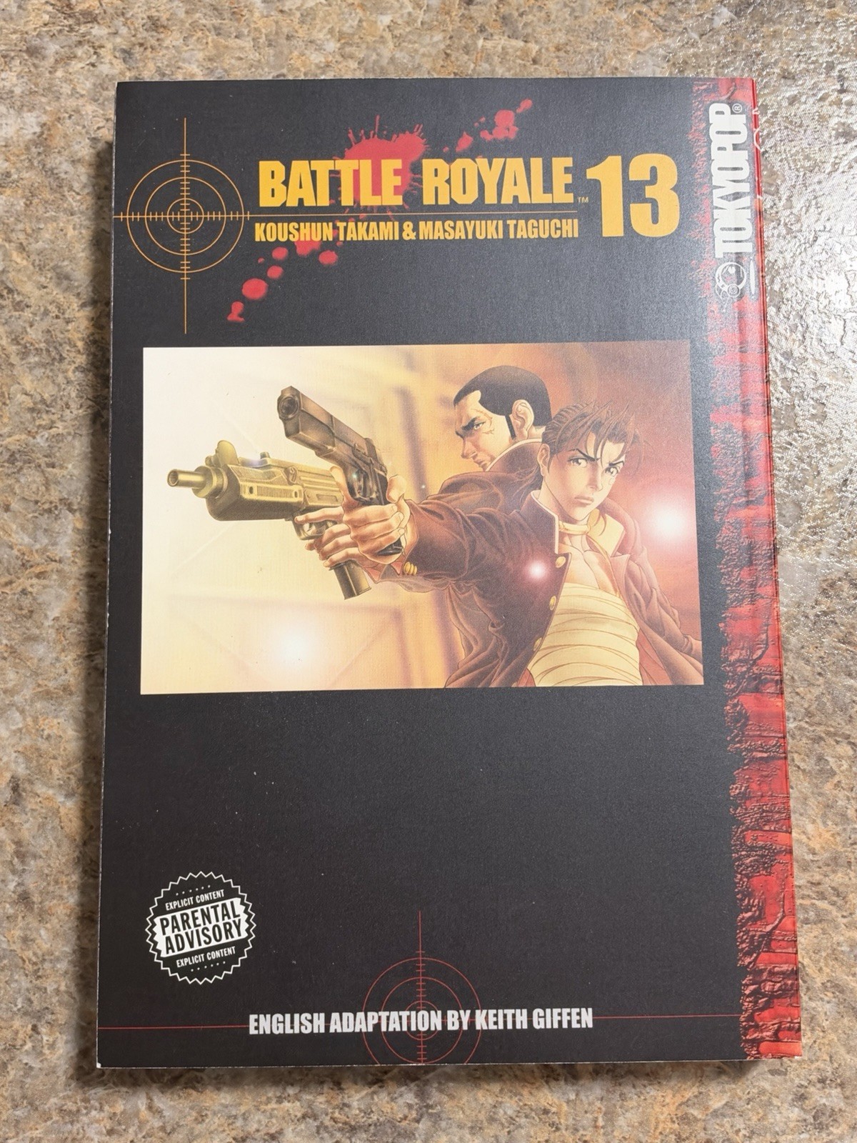 Battle Royale Singoli Volume 13 Manga Vol Tokyopop