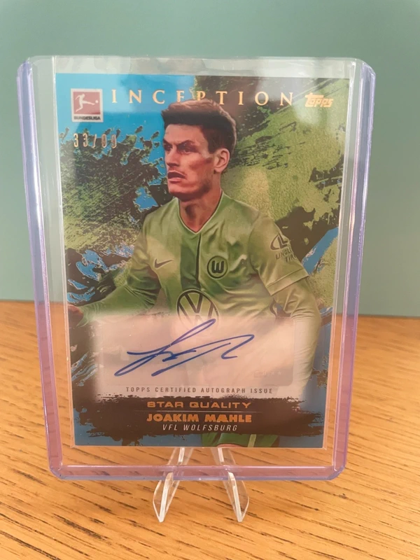 Joakim Mahle Auto /99  Topps Inception Bundesliga