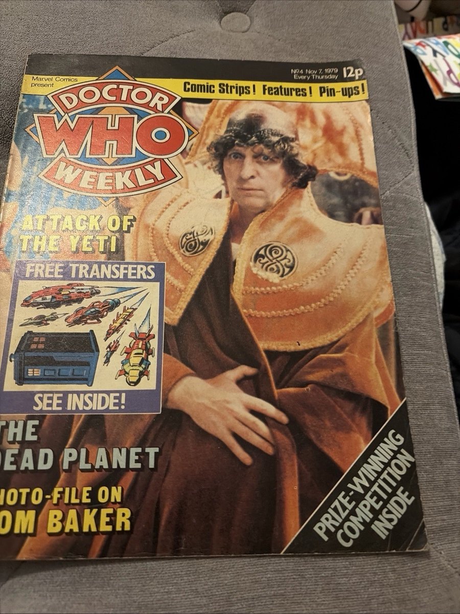Doctor Who vintage Magazine - No 4 - Nov 1979 - No Transfers Tom Baker