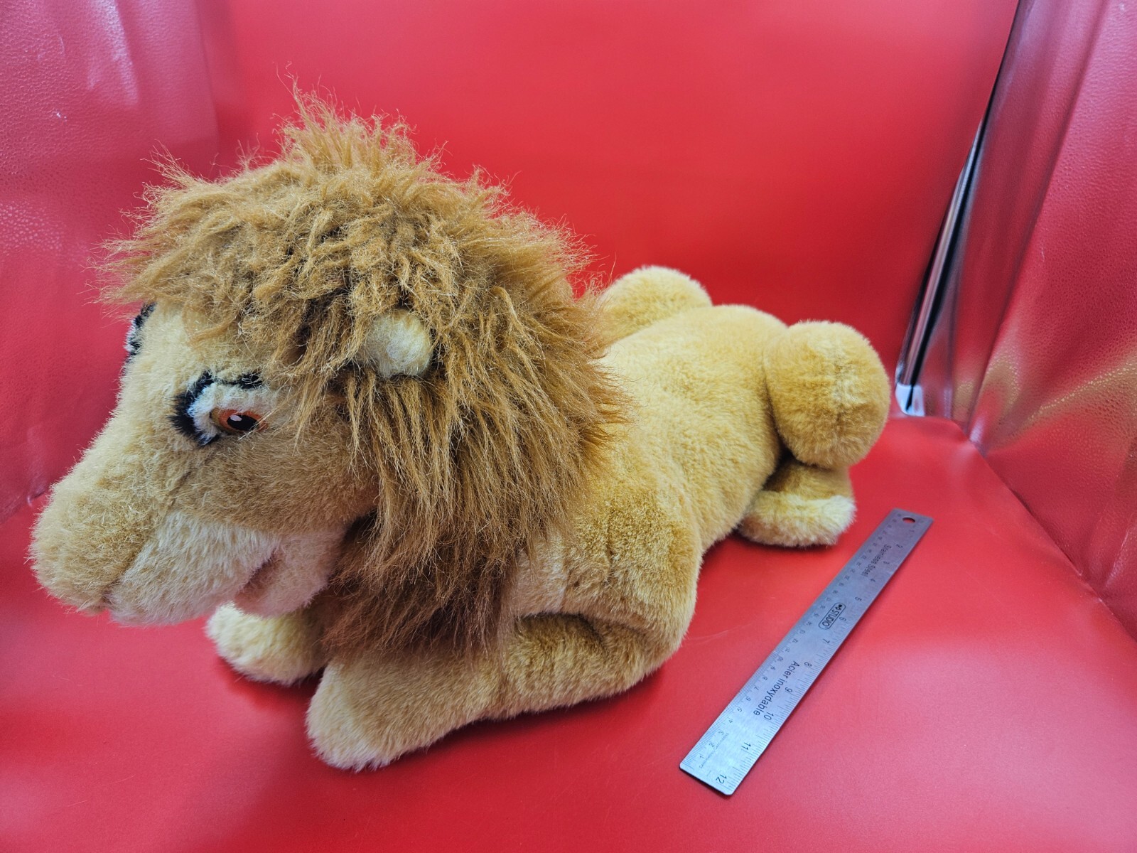 Disney Store Lion King Adult Simba 21" Large Plush Playful Puppet 2 Hand Holds
