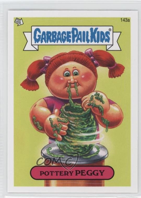 2013 Topps Garbage Pail Kids Brand-New Series 3 Pottery Peggy #143a 3a4