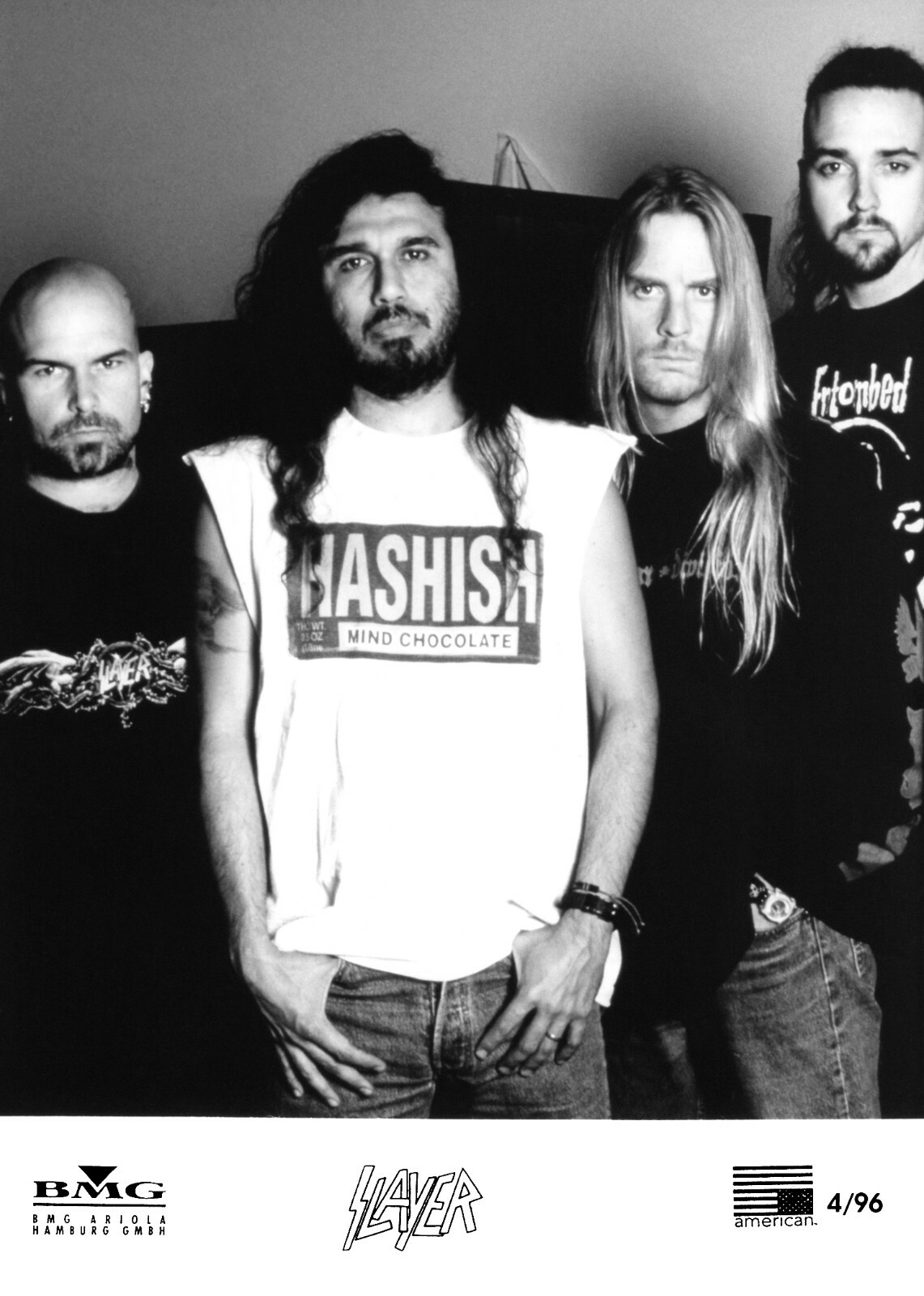 Slayer - Promo Photo 1996 - Undisputed Attitude - Diabolus in Musica  Kerry King
