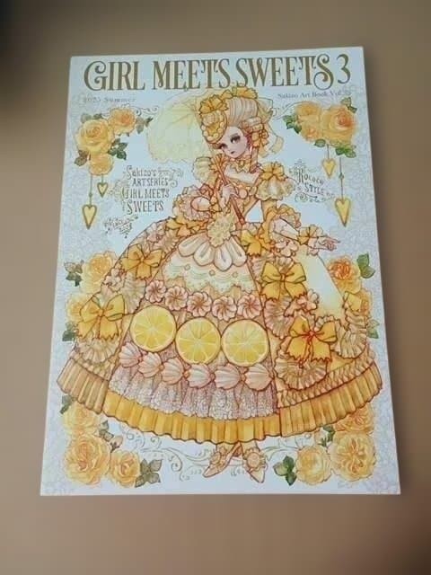 Ragazza incontra dolci 3 Sakizo Doujinshi fan giapponese fumetto art book