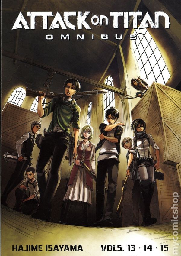 Attack On Titan Omnibus TPB #5-1ST VF 2022 Immagine Stock