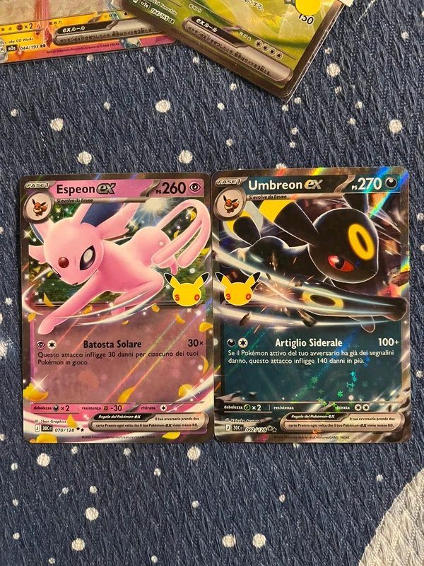 Espeon e Umbreon ex