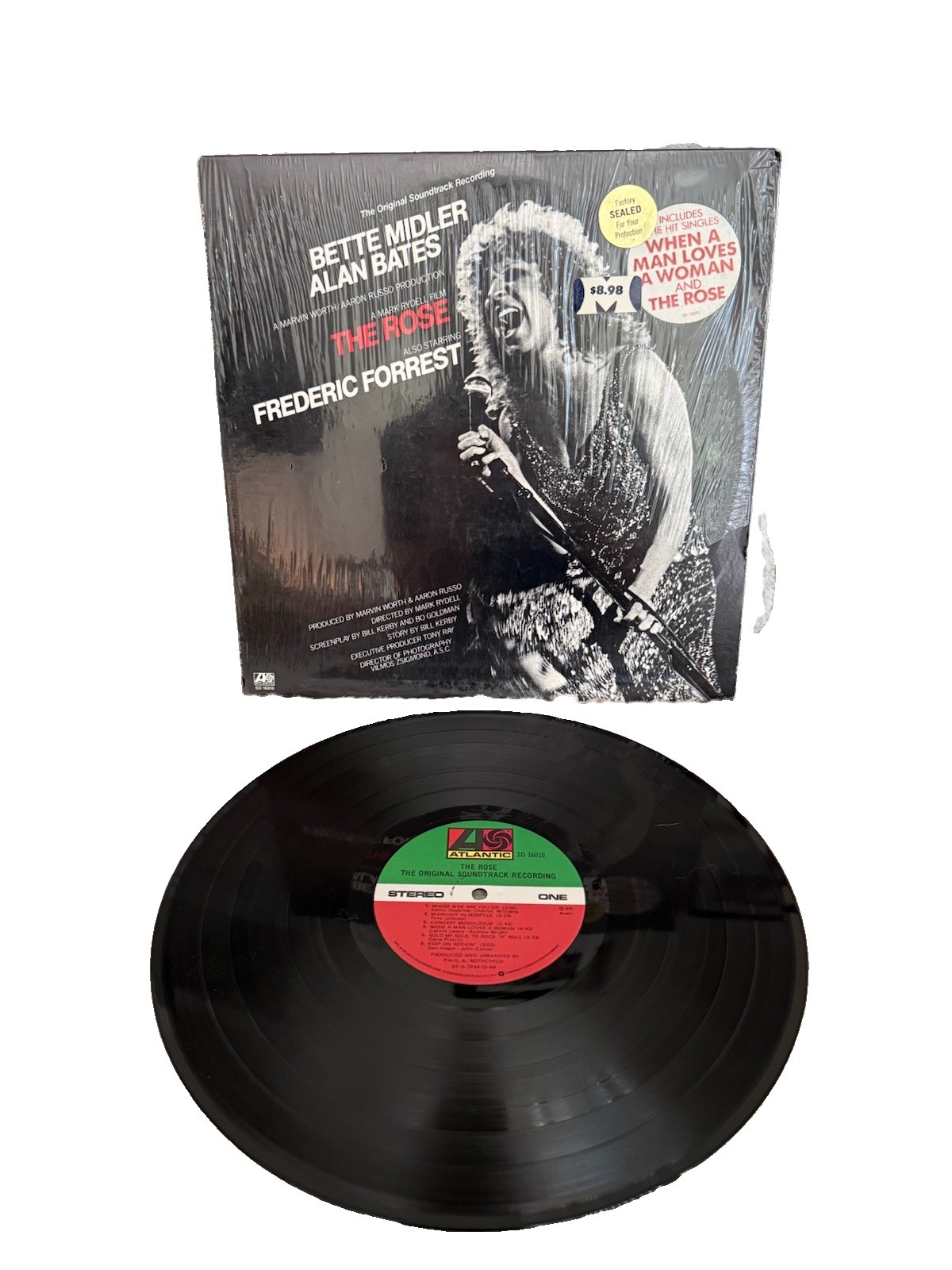Soundtrack Lp The Rose On Atlantic Bette Midler