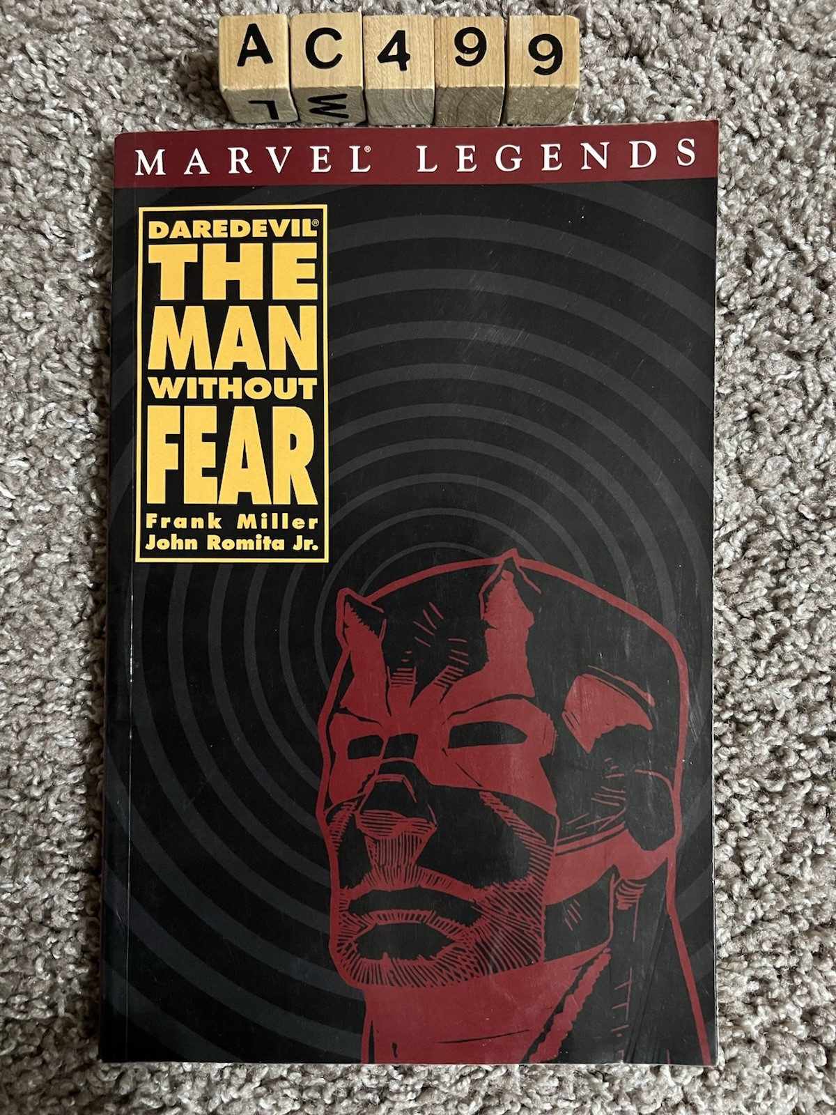 Marvel Legends Daredevil L'uomo senza paura Frank Miller TPB Vol 3 sgualcito