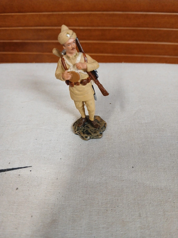 Soldat plomb pionnier indien Gb 1915