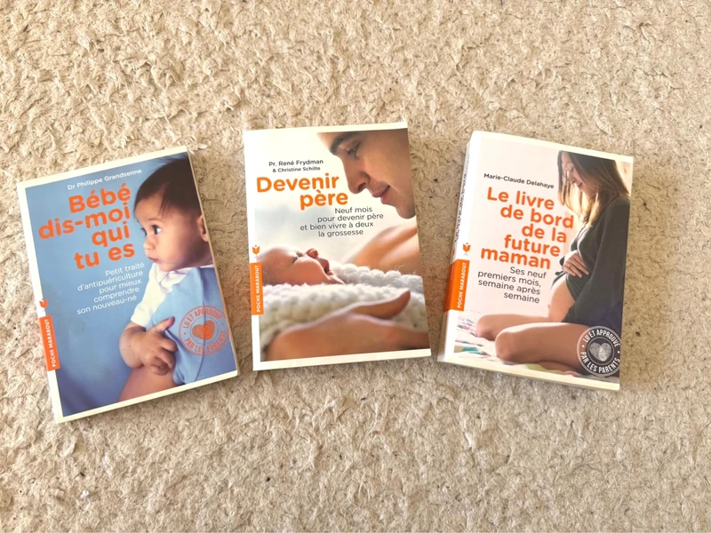 3 livres autour de la grossesse et nouveau né
