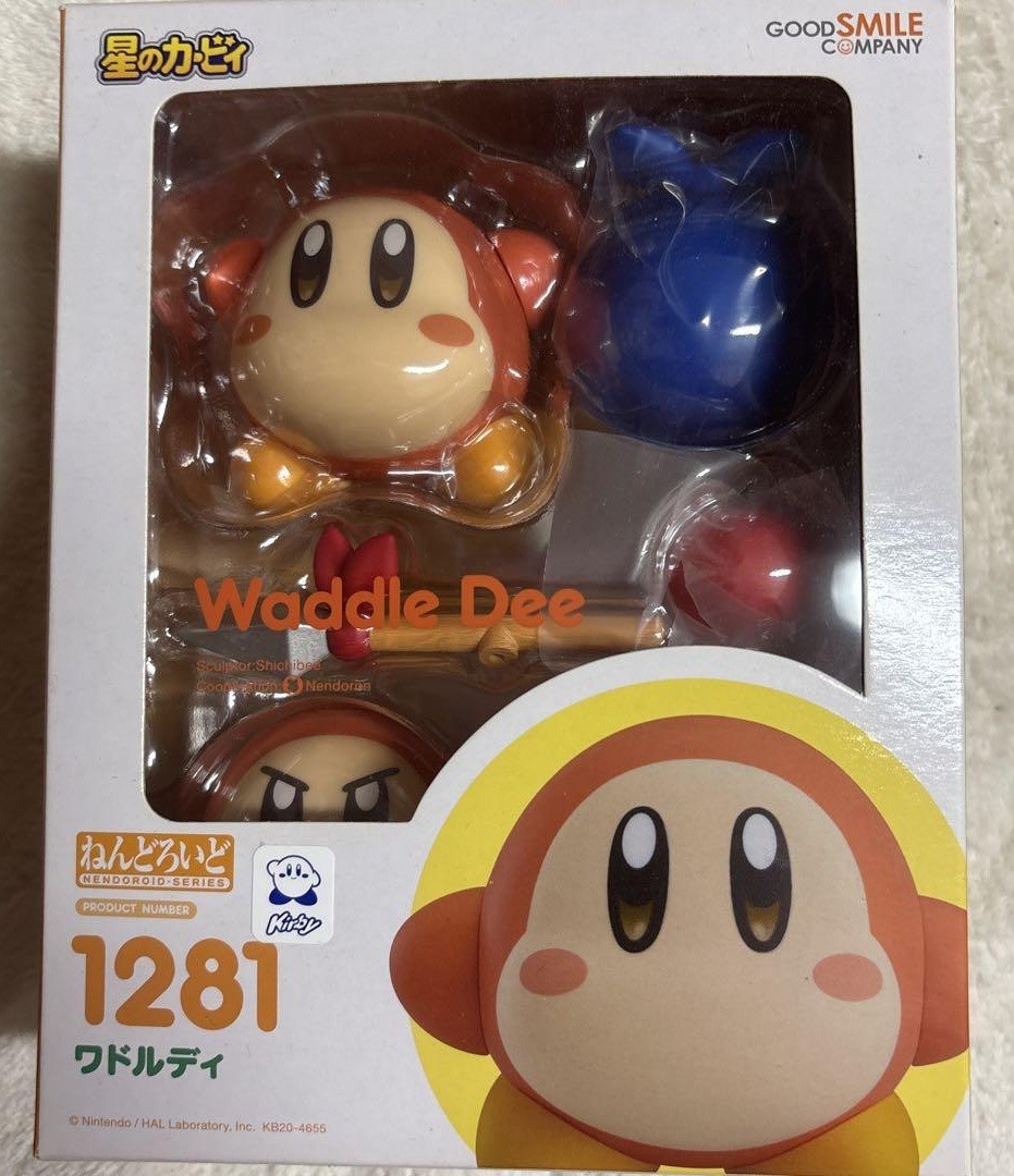 Nendoroid Kirby Waddle Dee Jouet Figurine D'Action Neuf 60mm Étoile Japon