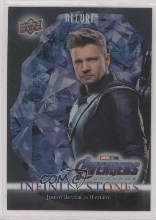 2022 Marvel Allure Infinity Stones Space Stones Jeremy Renner come Occhio di Falco 0bf7