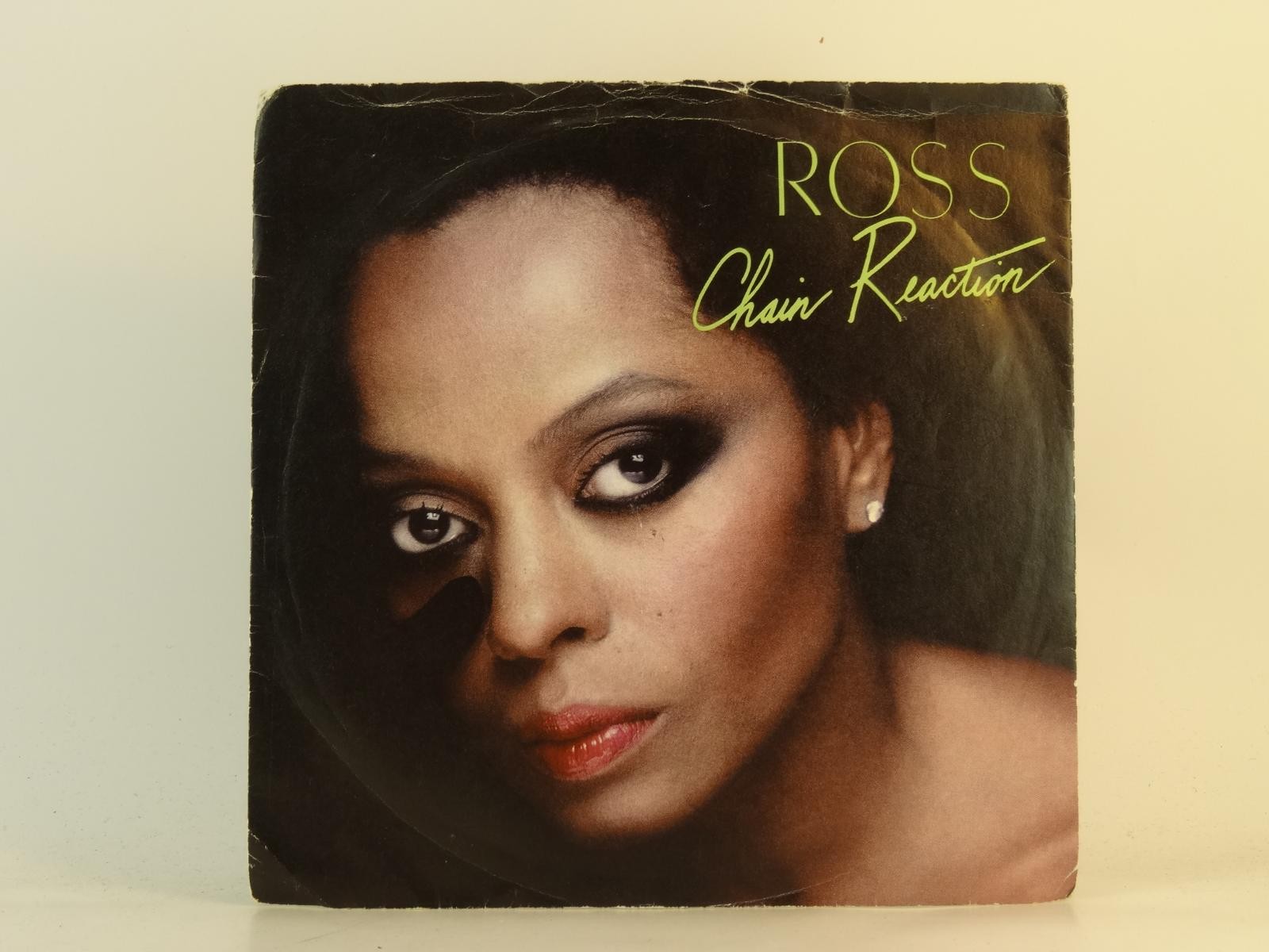 DIANA ROSS CHAIN REACTION (54) 2 Track 7" Single plus Picture Sleeve CAPITOL REC
