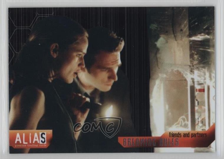 2002 Inkworks Alias Season 1 Friends and Partners Breaking Rules #71 1u6