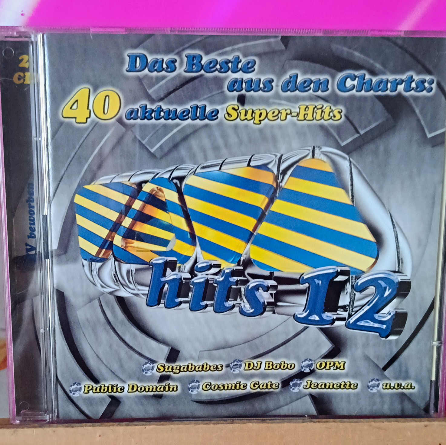 Hits 12 Das Beste aus den Charts 2 CD Pop Compilation 2001 EMM 666032
