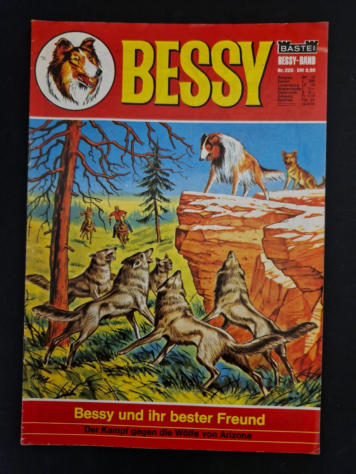 Fumetto Bessy n.225 (Bastei 1°edizione) Z1-2