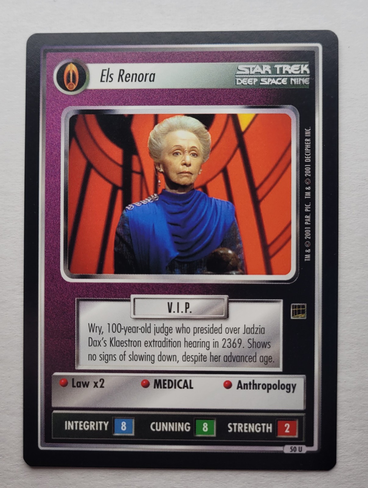 Star Trek CCG: ELS RENORA | Non comune | RISPARMIA FINO AL 25% | 1E Holodeck