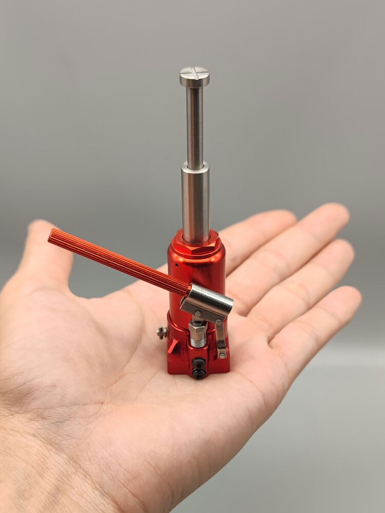 Mini cric idraulico in metallo scala 1/10 nuovo modello in magazzino utilizzabile/sollevatore 30 kg