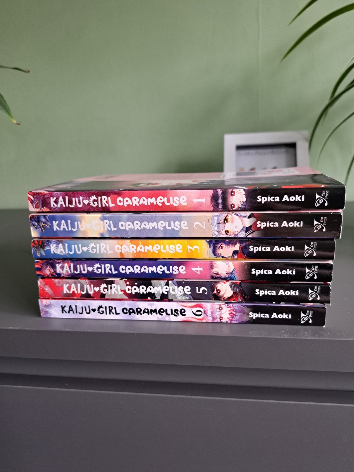 Kaiju ❤️ Girl Caramelise Manga Volumes One To Six Pre Owned Very Good Condition