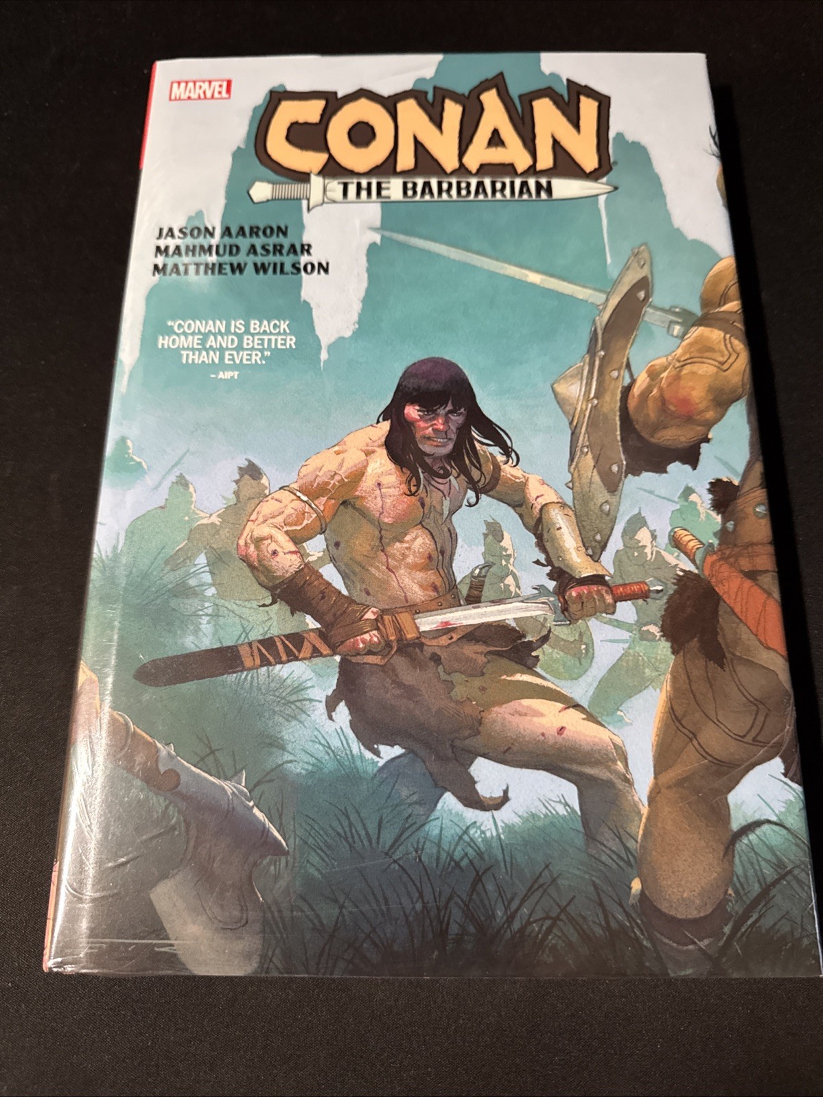 Conan il Barbaro di Aaron & Asrar Marvel Comics copertina rigida oversize sigillata