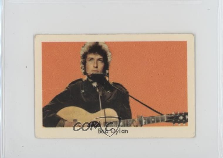 1966-68 Dutch Gum TV66-TV68 Popbilder serie non numerata Bob Dylan 04le