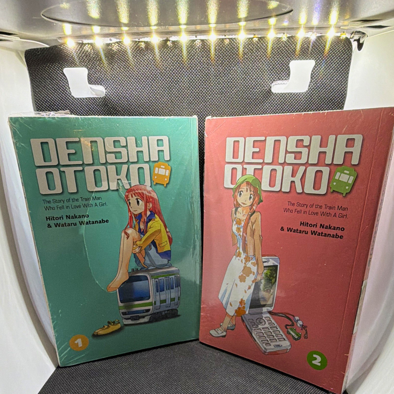 Densha Otoko Vol 1-2 Trade Paperback (inglese) CMX Manga di Nakano & Watanabe