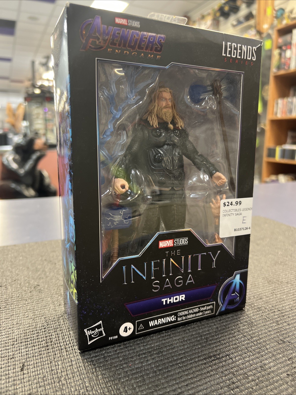 Avengers Infinity Saga Marvel Legends Series Modellino Thor 6 pollici (FAT THOR